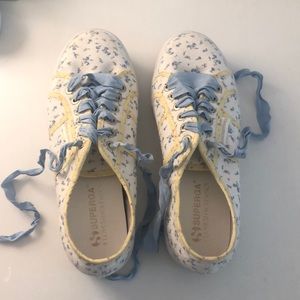 Love shack fancy superga shoes platform sneakers